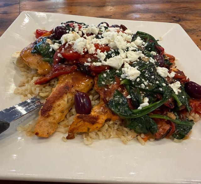 Chicken Mediterranean.