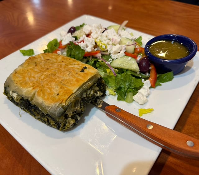 Spanakopita (Spinach Pie).