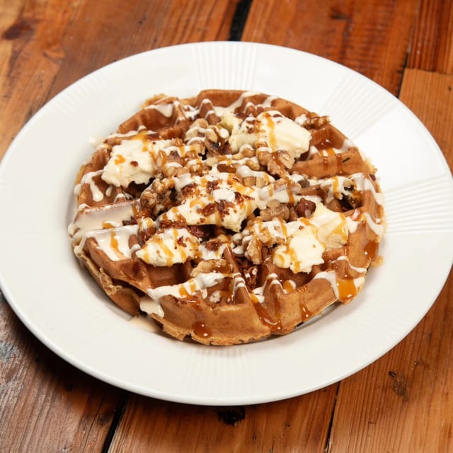 Belgian Waffle Mascarpone.