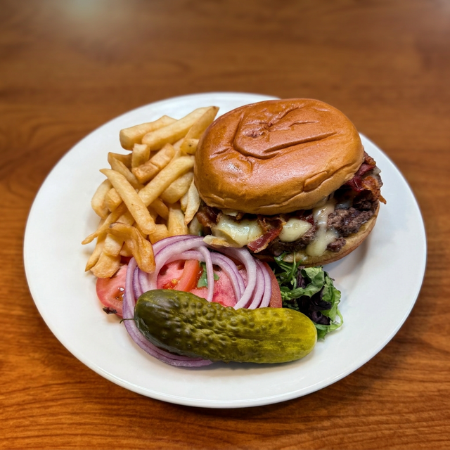 Bleu Max Burger.